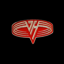 Load image into Gallery viewer, Van Halen VH 1 1/8&quot; x .68&quot; Pin EVH 047-P - www.ChallengeCoinCreations.com