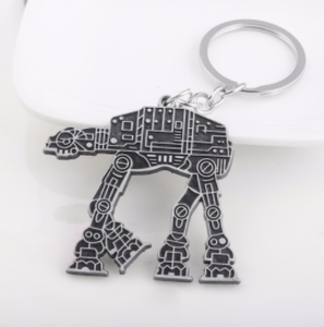 Star Wars Inspired All Terrain Armored Transport AT-AT Keychain  Mandalorian Disney Baby Yoda The Child Grogu KC-002 - www.ChallengeCoinCreations.com
