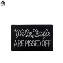 Load image into Gallery viewer, We The People ARE POed.  Hook and Loop Morale Patch Army Navy USMC Air Force LEO  PAT-48