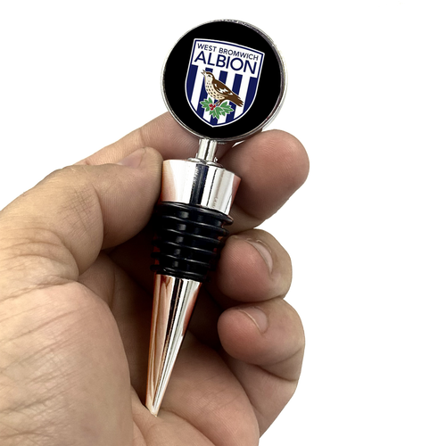 Premier League West Bromwich Albion West Brom FC Wine stopper Football Soccer Futbol - www.ChallengeCoinCreations.com