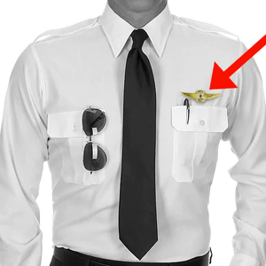 Full size UAS FAA Commercial Drone Pilot Wings pin EL13-016 P-161B