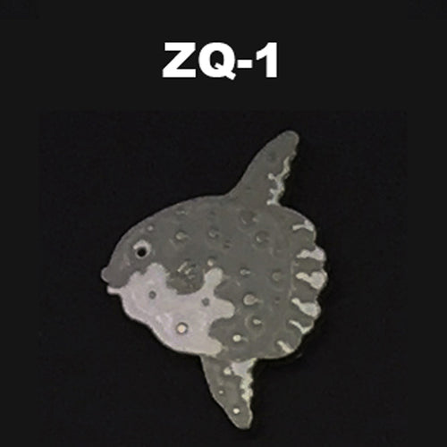 ZQ-1 Oceanic Sunfish Mola Mola Molidae Enamel Pin FREE USA Shipping - www.ChallengeCoinCreations.com