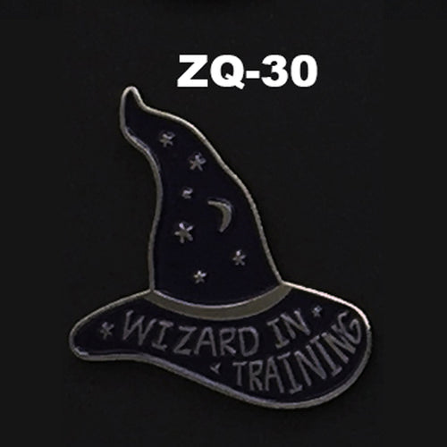 ZQ-30 Wizard In Training Enamel Pin FREE USA Shipping - www.ChallengeCoinCreations.com
