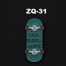 Load image into Gallery viewer, ZQ-31 Skateboard Skater Cool People Skate Or Die Enamel Pin FREE USA Shipping - www.ChallengeCoinCreations.com