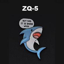 Load image into Gallery viewer, ZQ-5 Shark Enamel Pin FREE USA Shipping - www.ChallengeCoinCreations.com